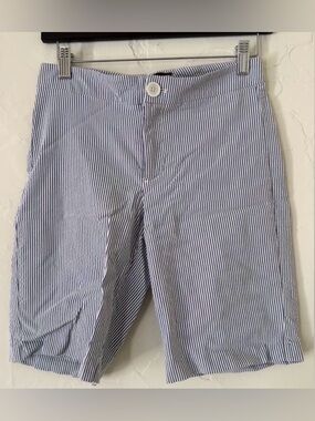Crosby Pinstripe Bermuda Shorts
